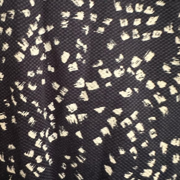 Peserico Printed Midi Dress Navy Blue - Picture 6 of 6